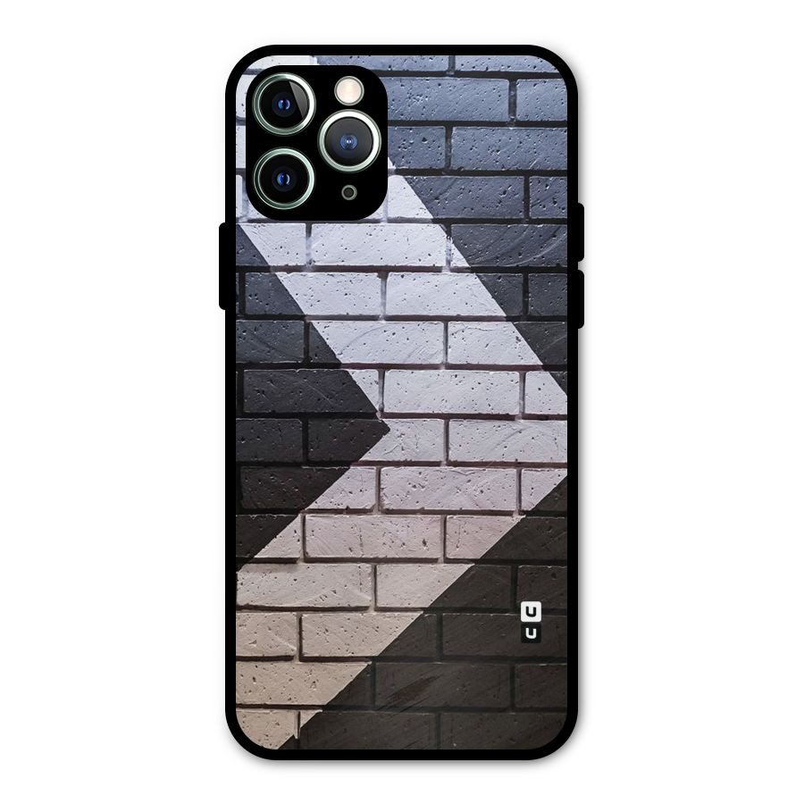 Wall Arrow Design Metal Back Case for iPhone 11 Pro Max