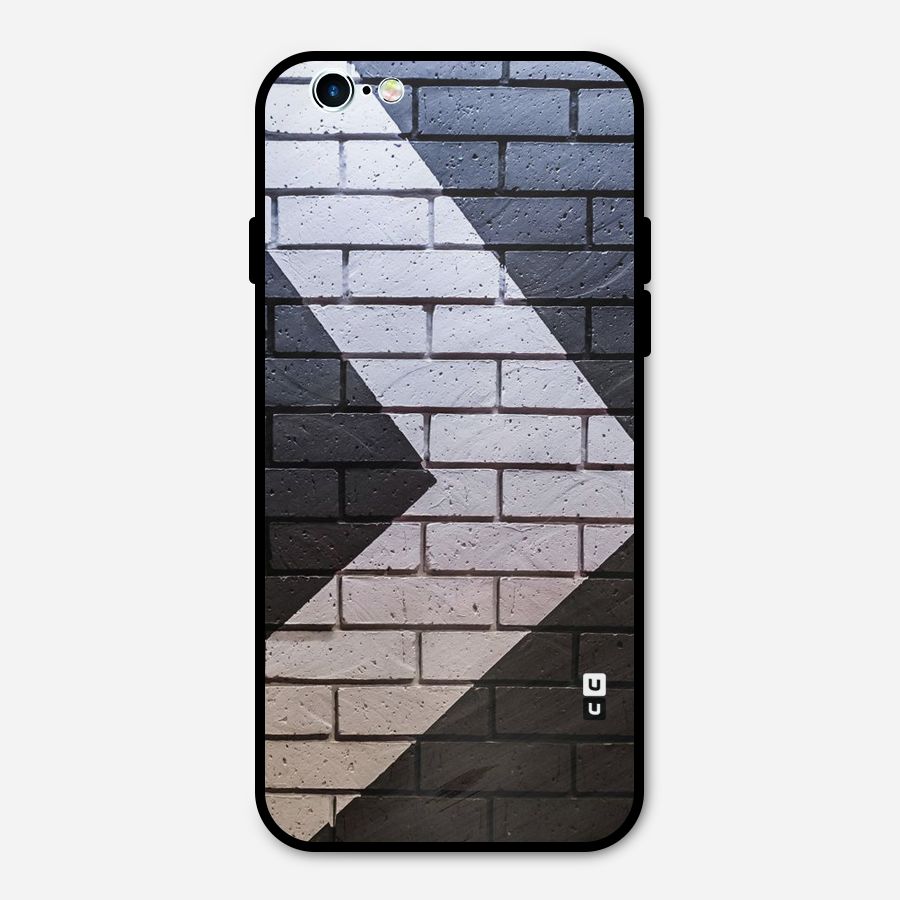 Wall Arrow Design Metal Back Case for iPhone 6 6s
