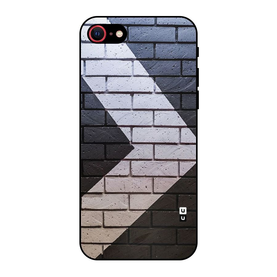 Wall Arrow Design Metal Back Case for iPhone 7