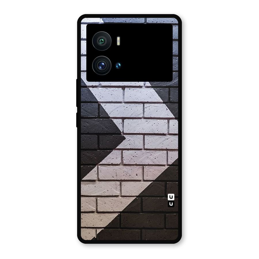 Wall Arrow Design Metal Back Case for iQOO 9 Pro