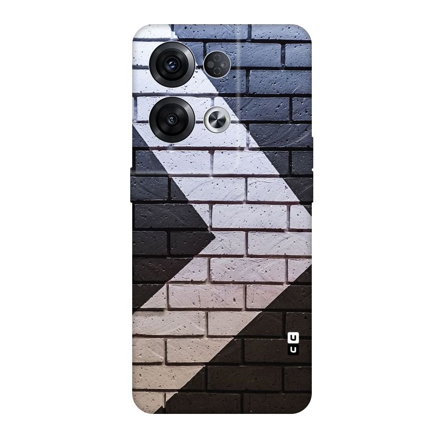 Wall Arrow Design Original Polycarbonate Back Case for Oppo Reno8 Pro 5G