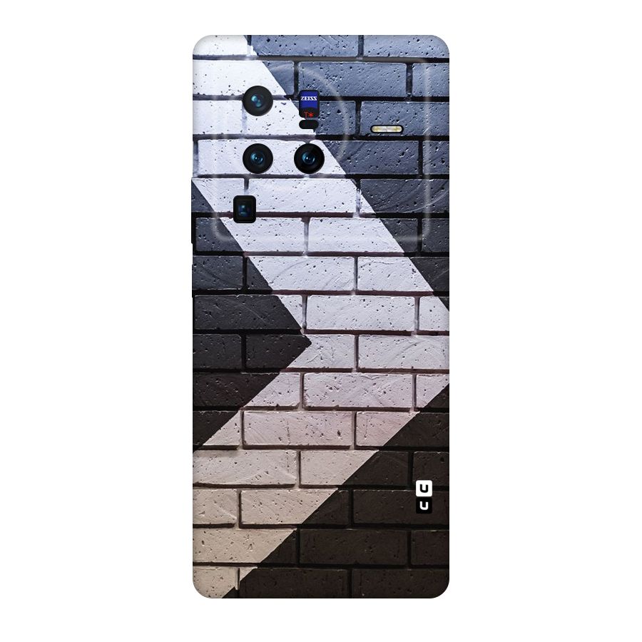 Wall Arrow Design Original Polycarbonate Back Case for Vivo X80