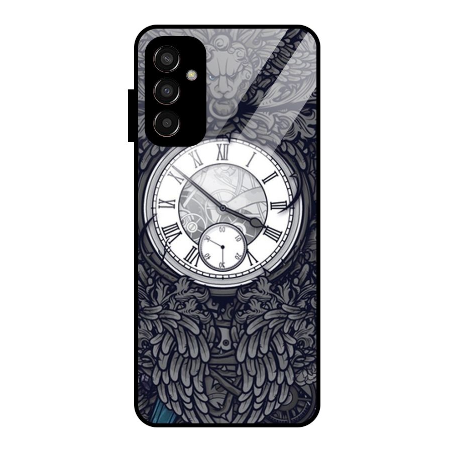 Wall Clock Glass Back Case for Galaxy F13