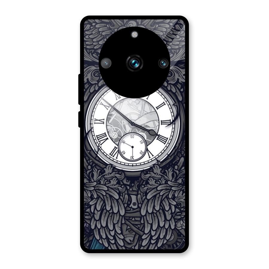 Wall Clock Glass Back Case for Realme Narzo 60 Pro