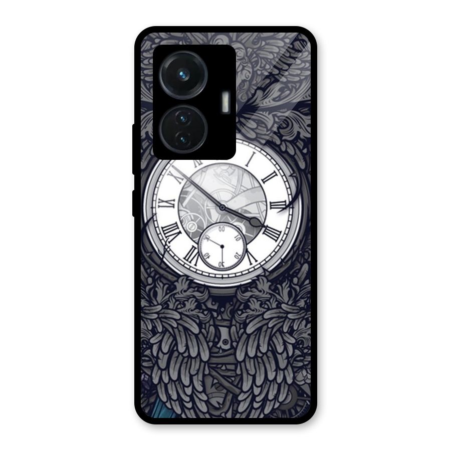 Wall Clock Glass Back Case for Vivo T1 44W