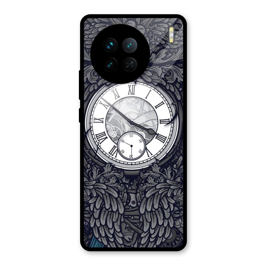 Wall Clock Glass Back Case for Vivo X90