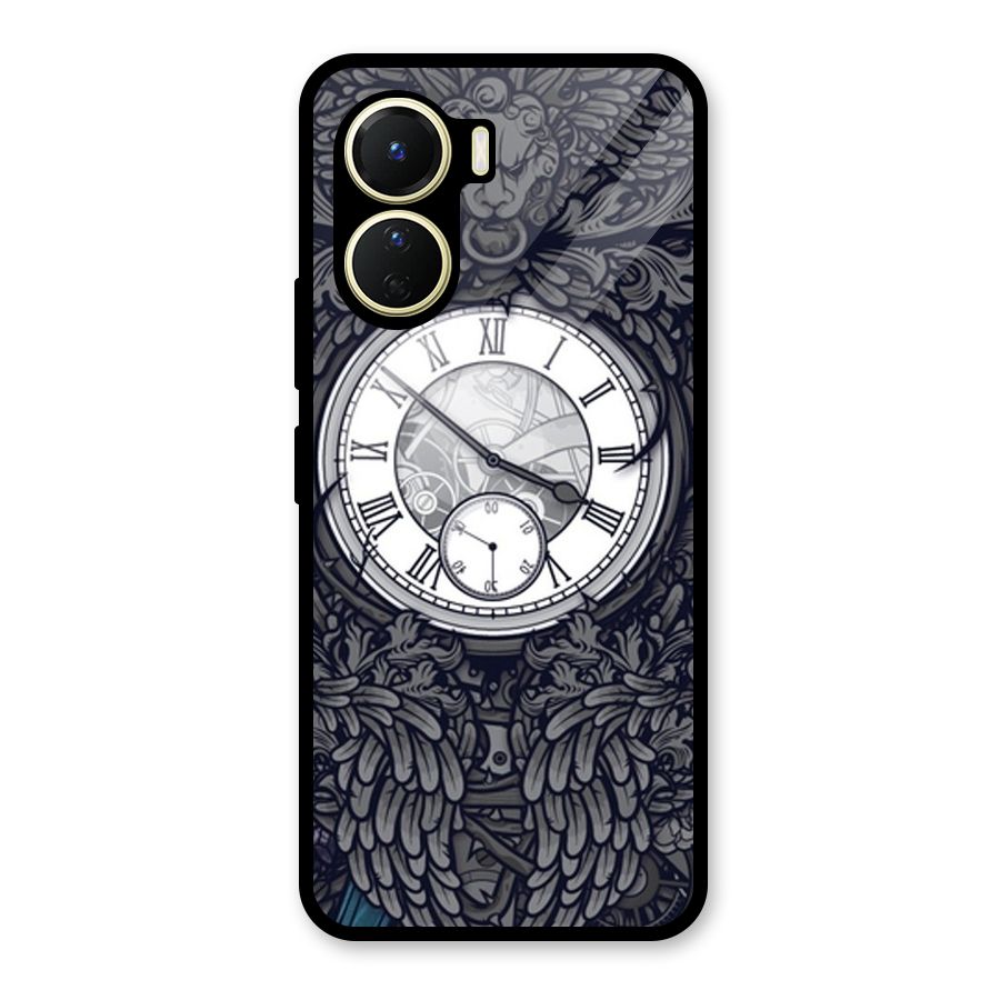 Wall Clock Glass Back Case for Vivo Y56