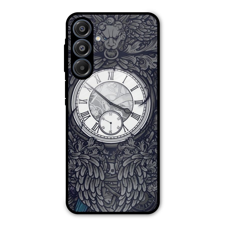 Wall Clock Metal Back Case for Galaxy A16 5G
