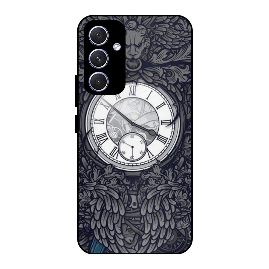 Wall Clock Metal Back Case for Galaxy A54
