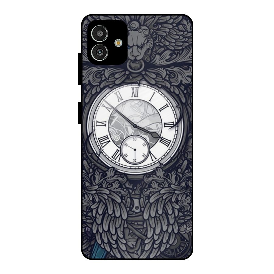 Wall Clock Metal Back Case for Galaxy M13 5G