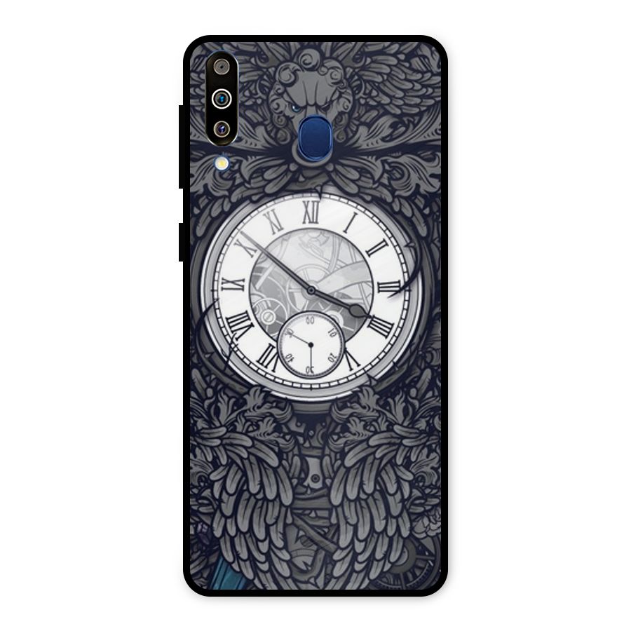 Wall Clock Metal Back Case for Galaxy M30