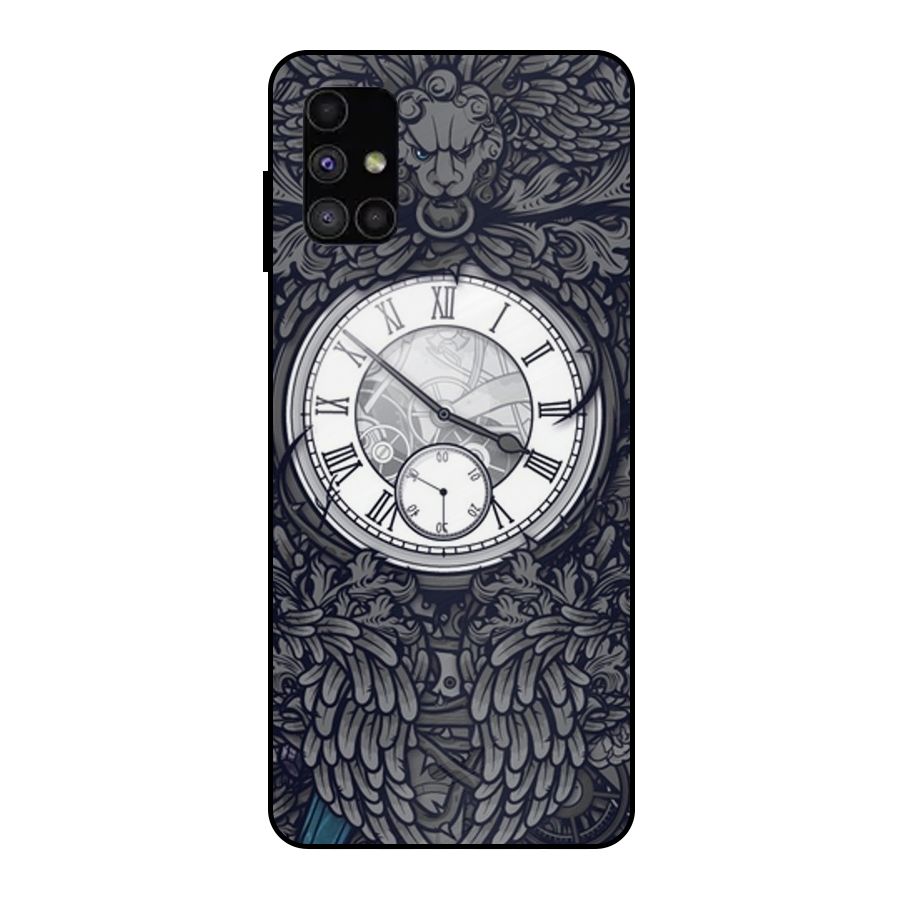 Wall Clock Metal Back Case for Galaxy M51