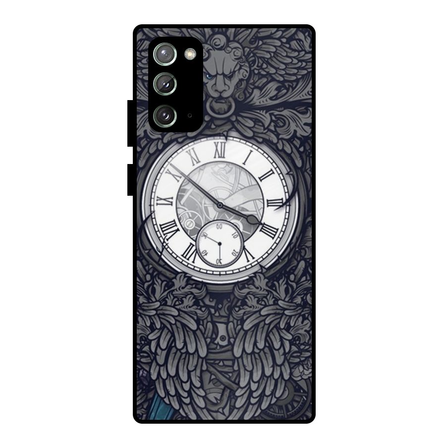Wall Clock Metal Back Case for Galaxy Note 20