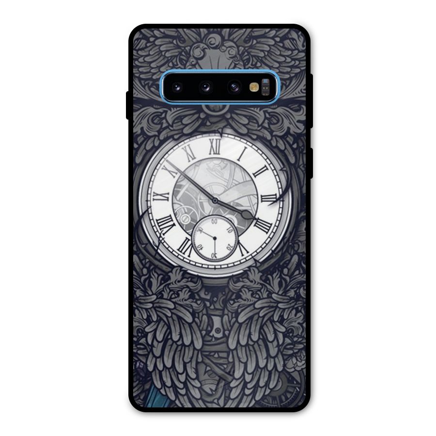 Wall Clock Metal Back Case for Galaxy S10