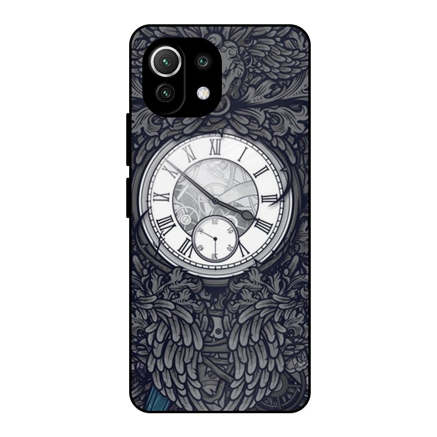 Wall Clock Metal Back Case for Mi 11 Lite