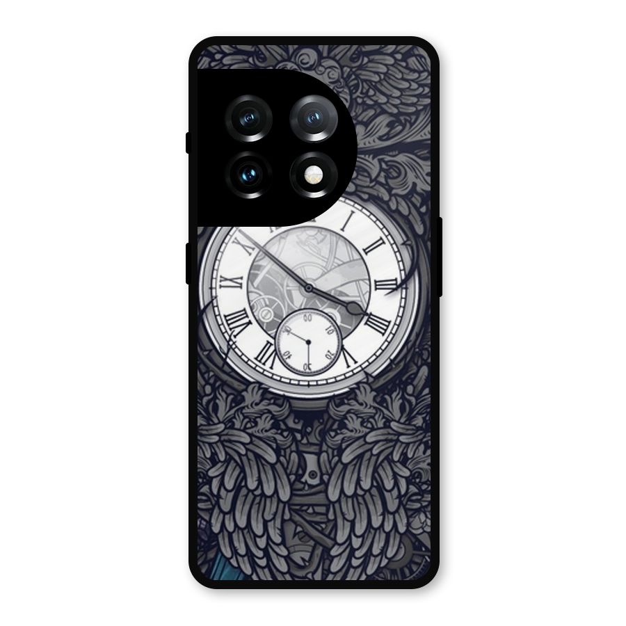 Wall Clock Metal Back Case for OnePlus 11