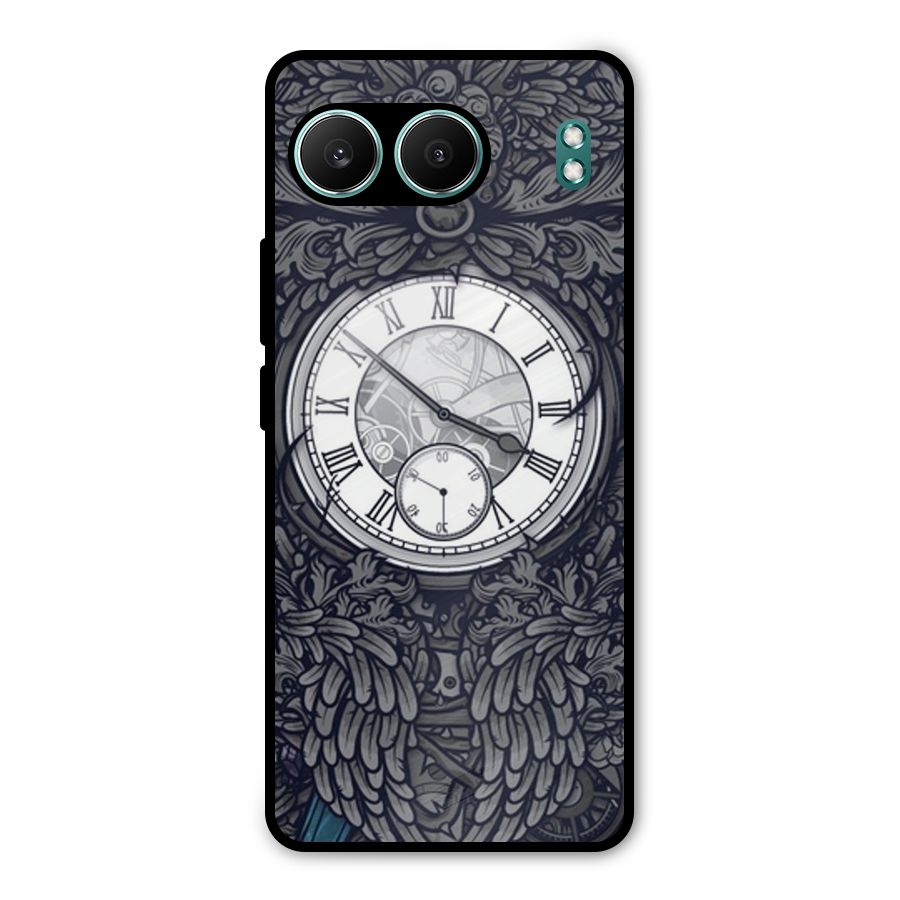 Wall Clock Metal Back Case for OnePlus Nord 4
