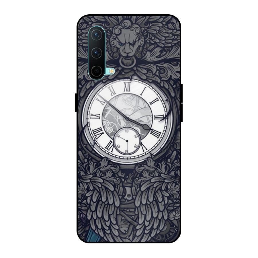 Wall Clock Metal Back Case for OnePlus Nord CE 5G