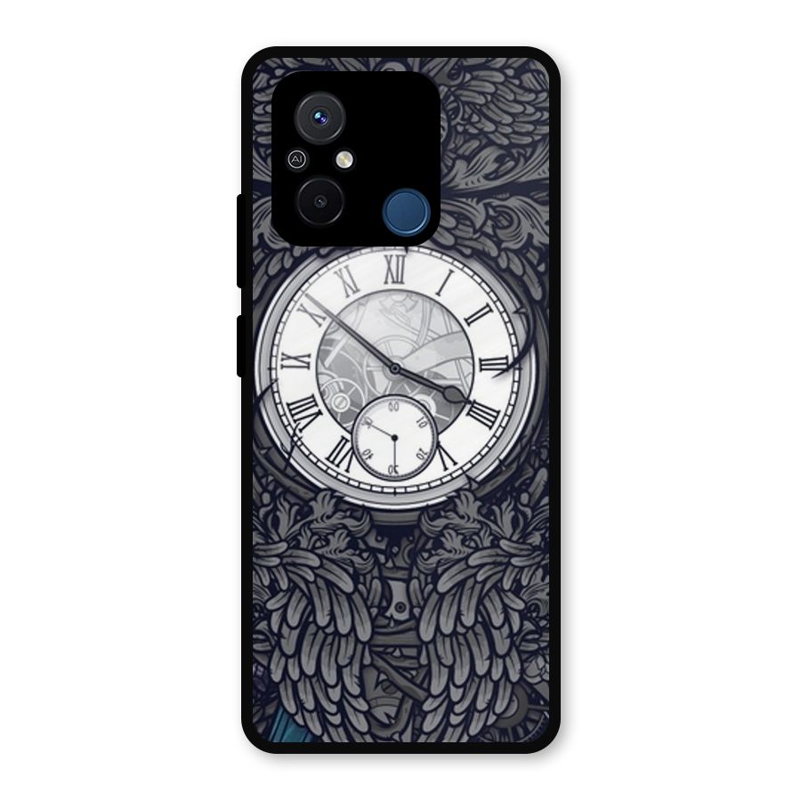 Wall Clock Metal Back Case for Poco C55