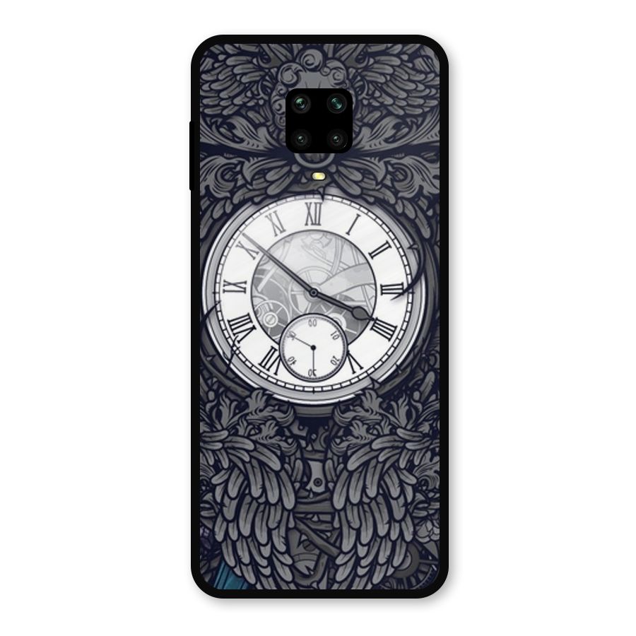 Wall Clock Metal Back Case for Poco M2 Pro