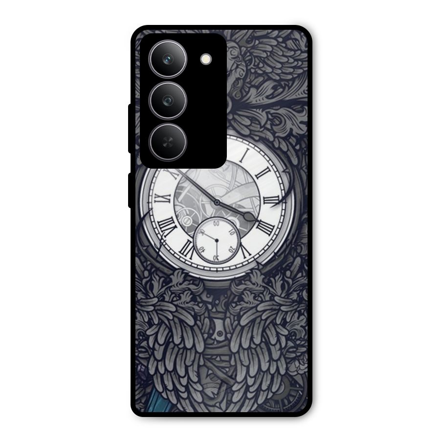 Wall Clock Metal Back Case for Realme 14x