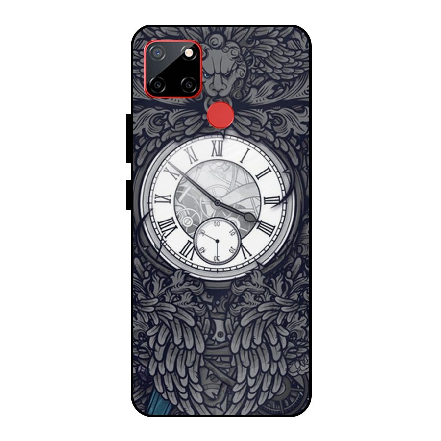 Wall Clock Metal Back Case for Realme C12