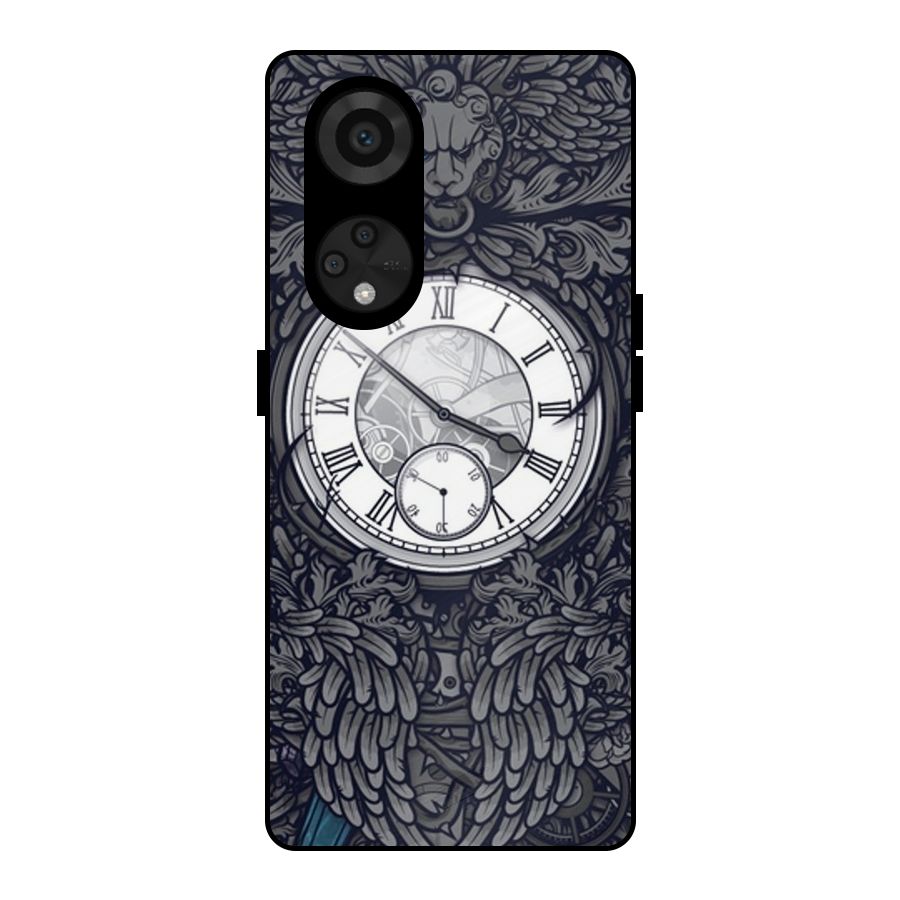 Wall Clock Metal Back Case for Reno8 T 5G