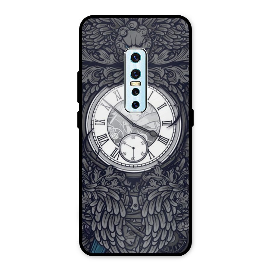 Wall Clock Metal Back Case for Vivo V17 Pro