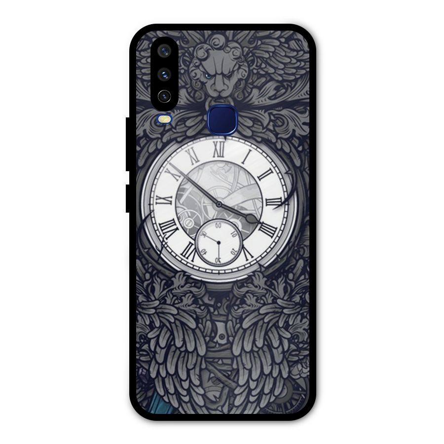 Wall Clock Metal Back Case for Vivo Y15