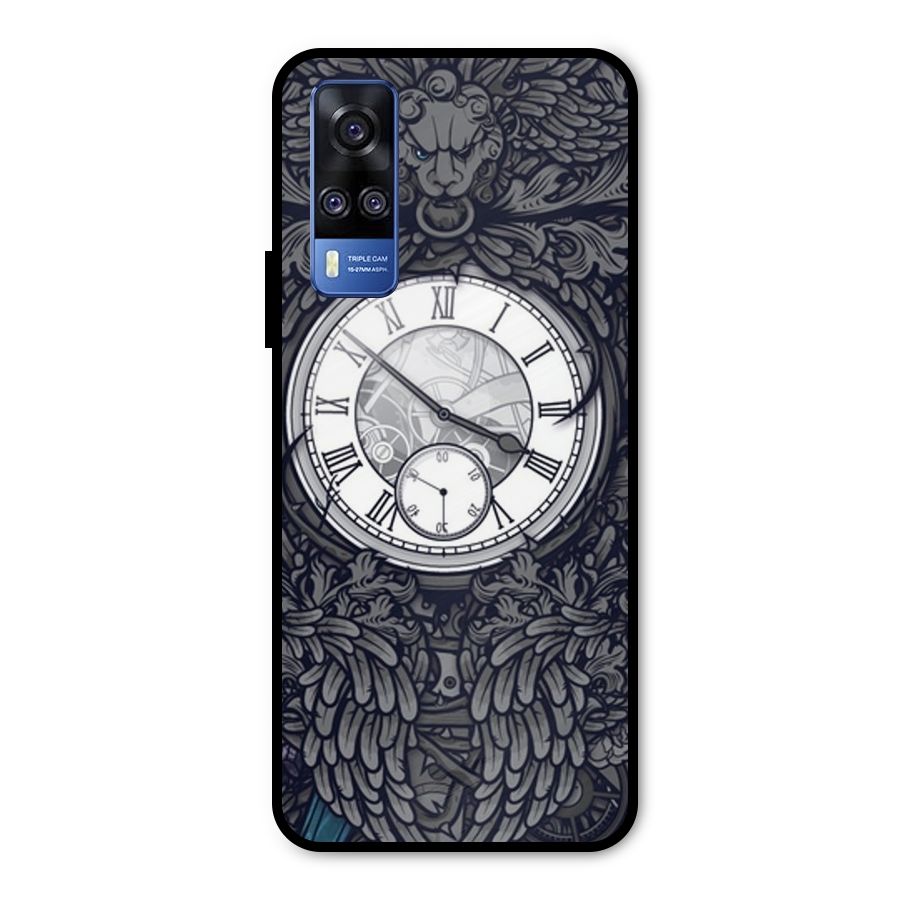 Wall Clock Metal Back Case for Vivo Y51A