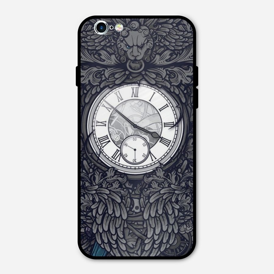 Wall Clock Metal Back Case for iPhone 6 6s