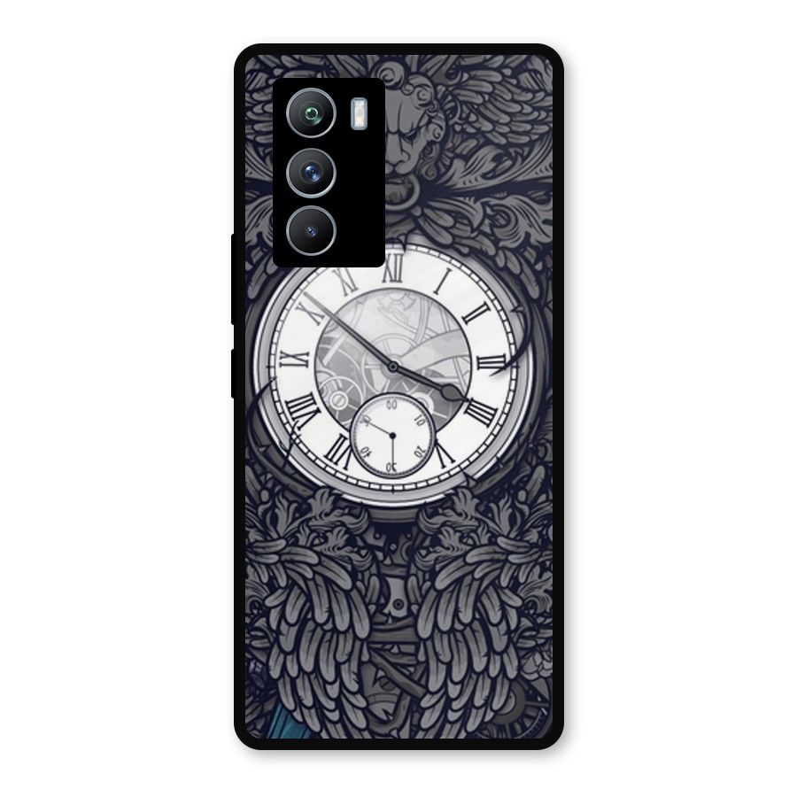 Wall Clock Metal Back Case for iQOO 9 SE