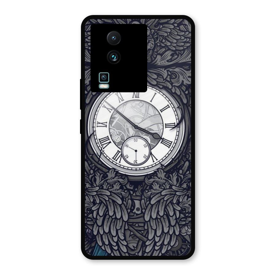 Wall Clock Metal Back Case for iQOO Neo 7