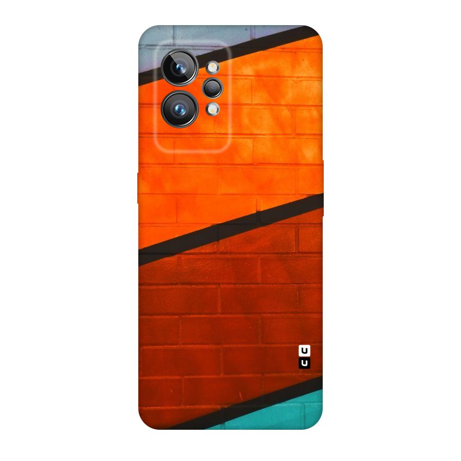 Wall Diagonal Stripes Original Polycarbonate Back Case for Realme GT2 Pro
