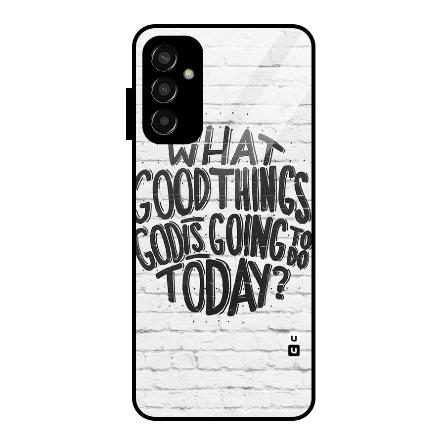 Wall Good Glass Back Case for Galaxy F13