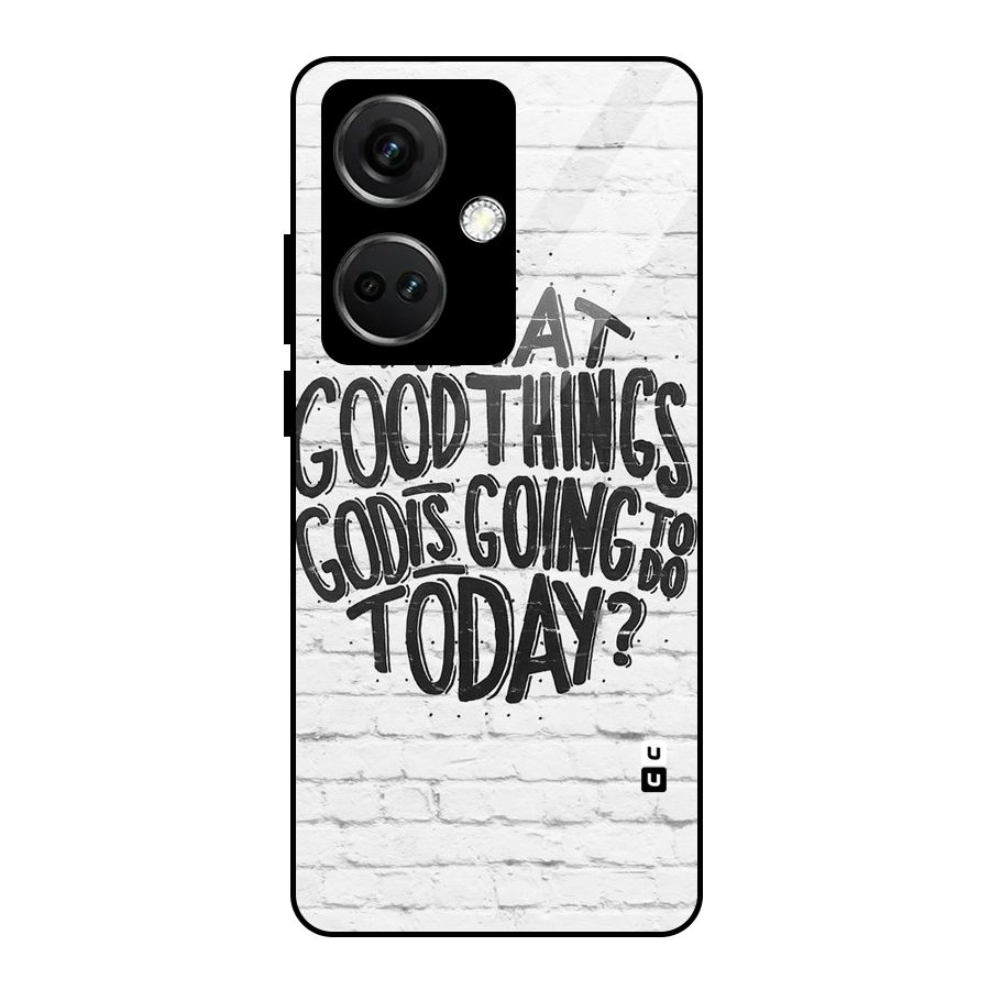 Wall Good Glass Back Case for OnePlus Nord CE 3 5G
