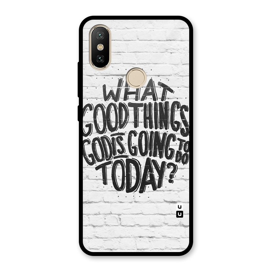 Wall Good Glass Back Case for Redmi A2