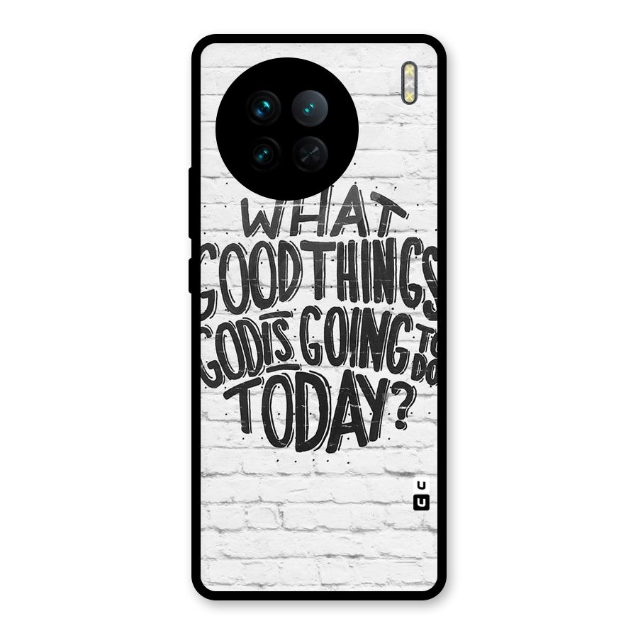Wall Good Glass Back Case for Vivo X90