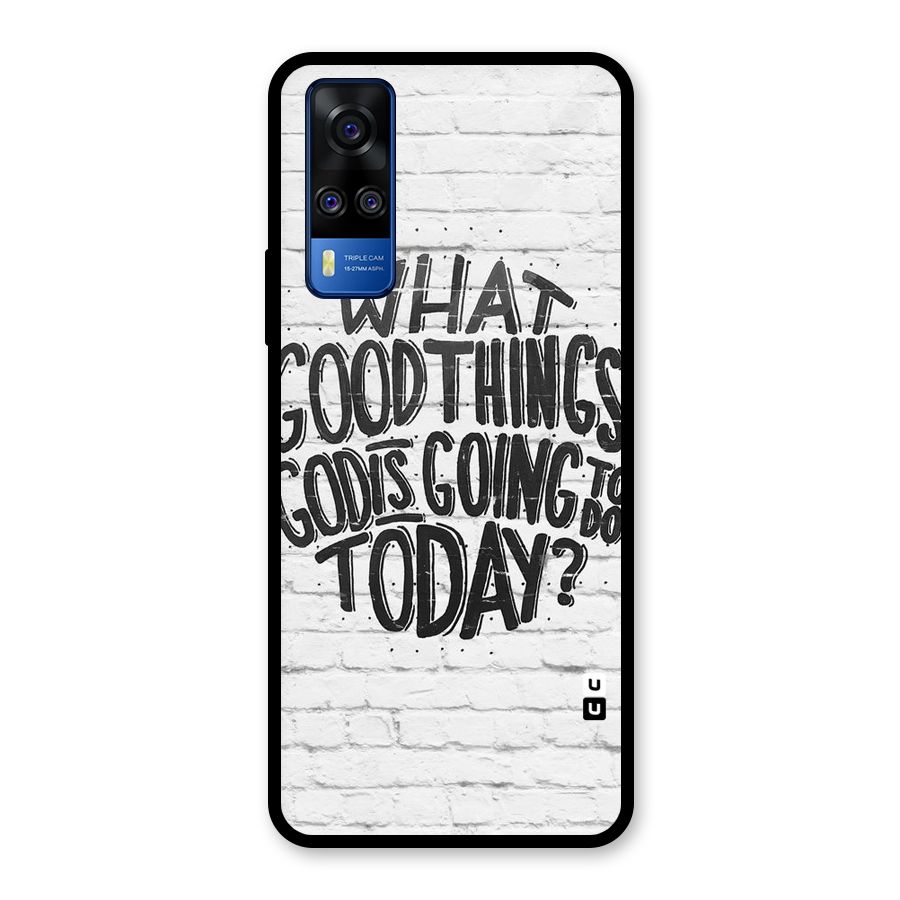 Wall Good Glass Back Case for Vivo Y31