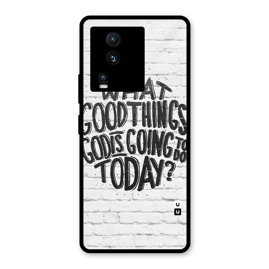 Wall Good Glass Back Case for Vivo iQOO Neo 7