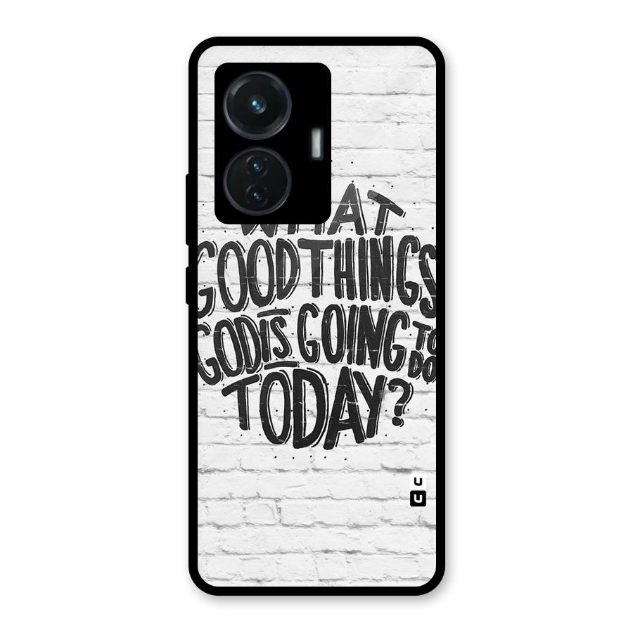 Wall Good Glass Back Case for iQOO Z6 44W