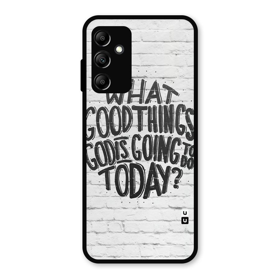 Wall Good Metal Back Case for Galaxy A14 5G