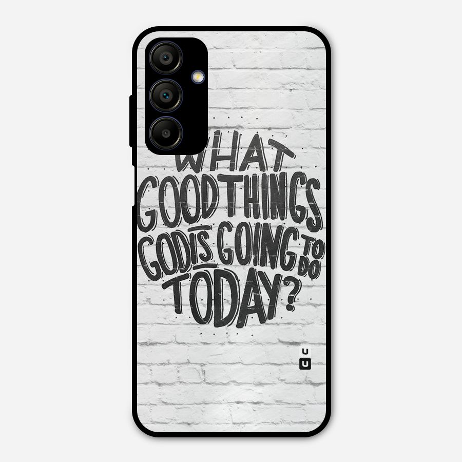 Wall Good Metal Back Case for Galaxy A15 5G