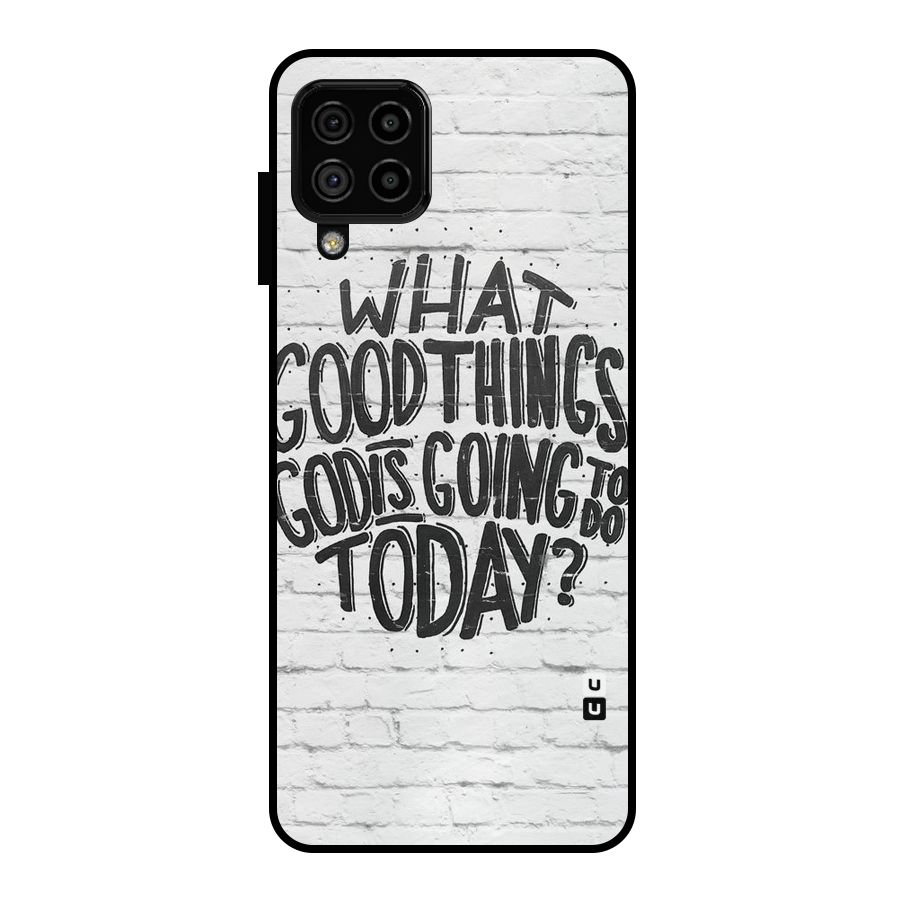 Wall Good Metal Back Case for Galaxy A22 4G