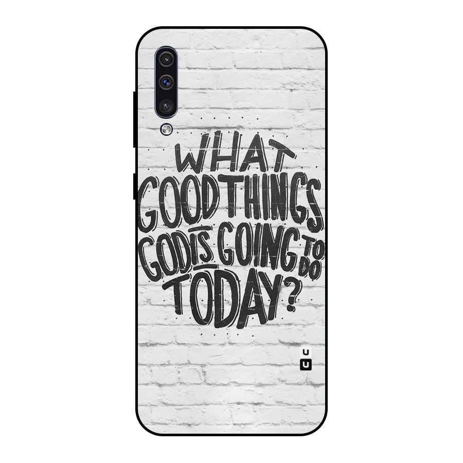 Wall Good Metal Back Case for Galaxy A30s