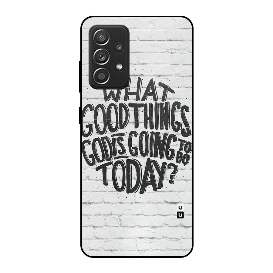 Wall Good Metal Back Case for Galaxy A52s 5G