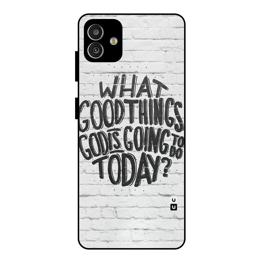 Wall Good Metal Back Case for Galaxy M13 5G
