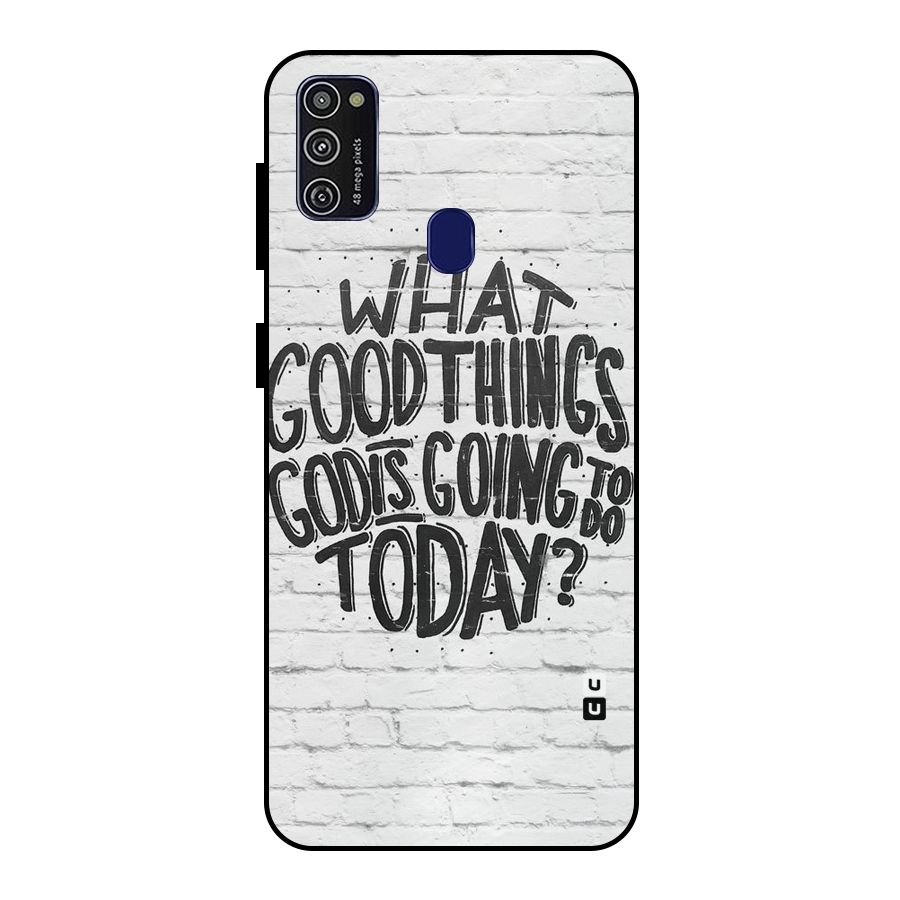 Wall Good Metal Back Case for Galaxy M30s