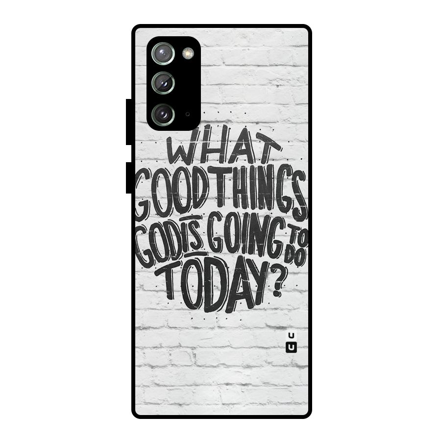 Wall Good Metal Back Case for Galaxy Note 20