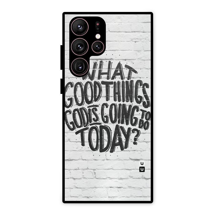 Wall Good Metal Back Case for Galaxy S22 Ultra 5G